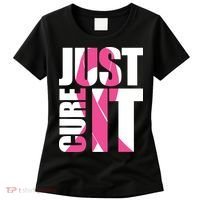 Just Cure It Breast Cancer Tribute Women's T-Shirt thumb 0