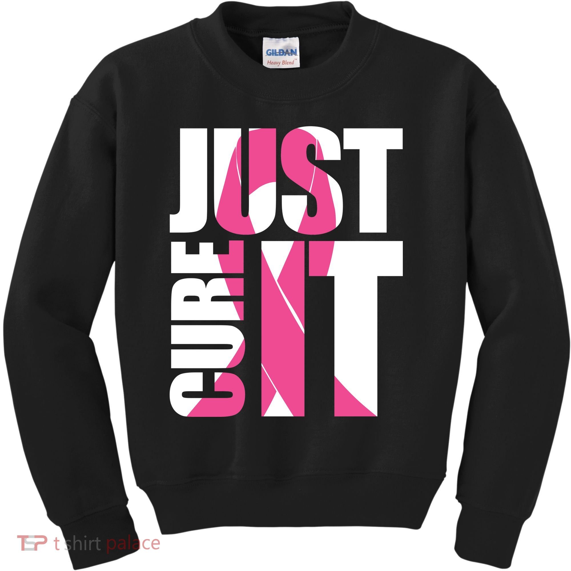 Just Cure It Breast Cancer Tribute Kids Sweatshirt
