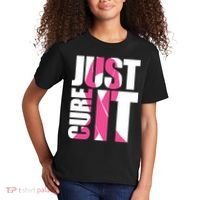 Just Cure It Breast Cancer Tribute Kids T-Shirt thumb 2