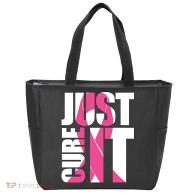 Just Cure It Breast Cancer Tribute Tote Bag