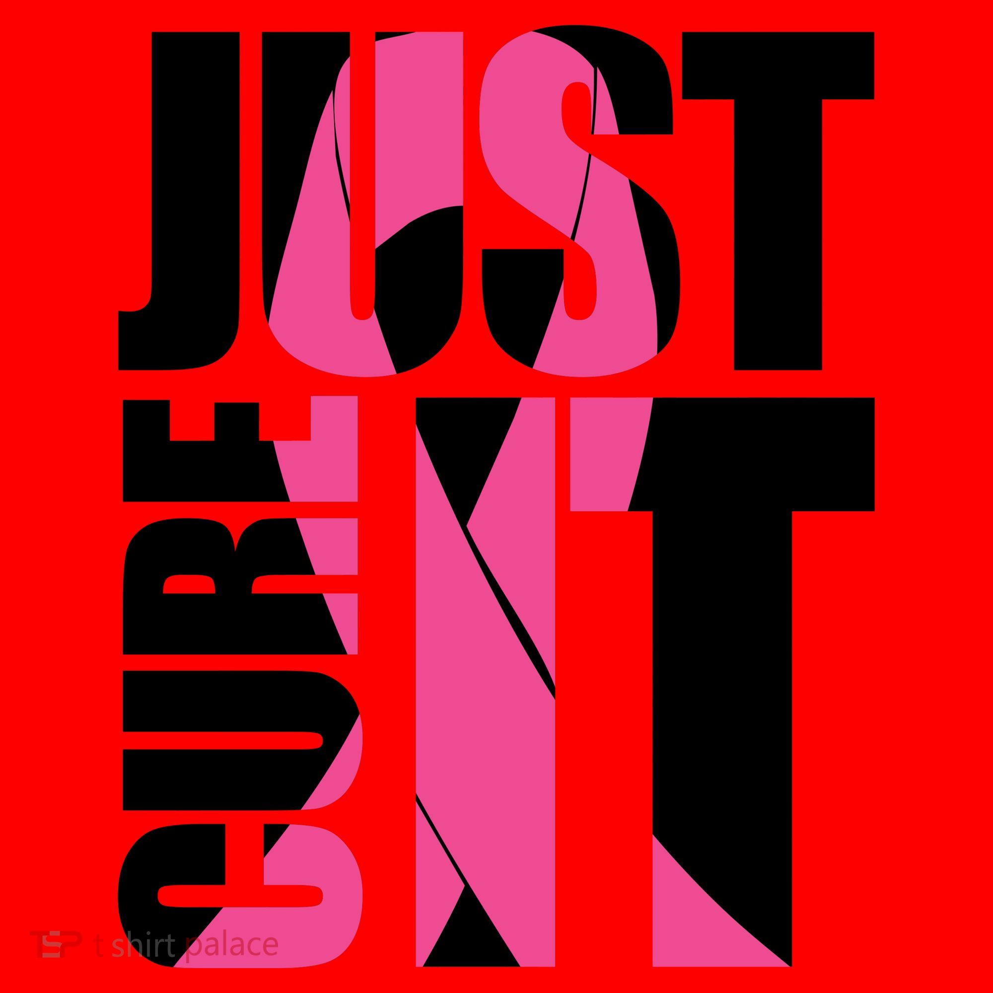 Just Cure It Breast Cancer Tribute Santa Hat