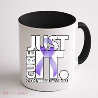 Just Cure it Cystic Fibrosis Coffee Mug thumb 1