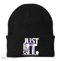 Just Cure it Cystic Fibrosis Beanie thumb 0