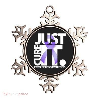 Just Cure it Cystic Fibrosis Ornament