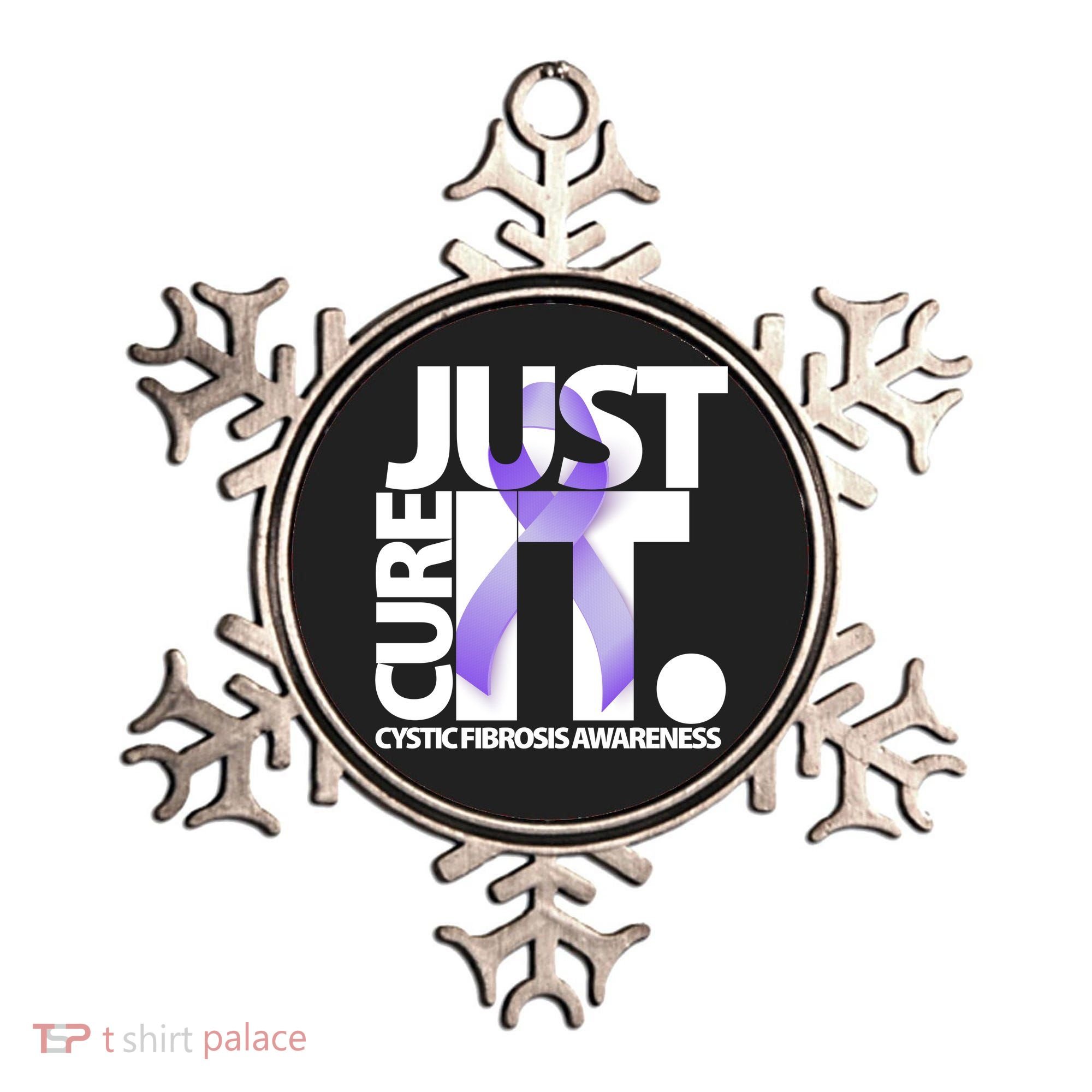 Just Cure it Cystic Fibrosis Ornament