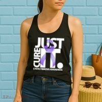Just Cure it Cystic Fibrosis Women's Tank Top thumb 2
