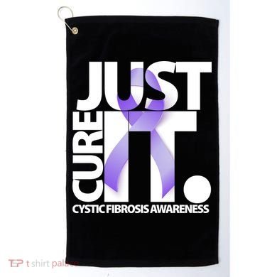 Just Cure it Cystic Fibrosis Golf Towel