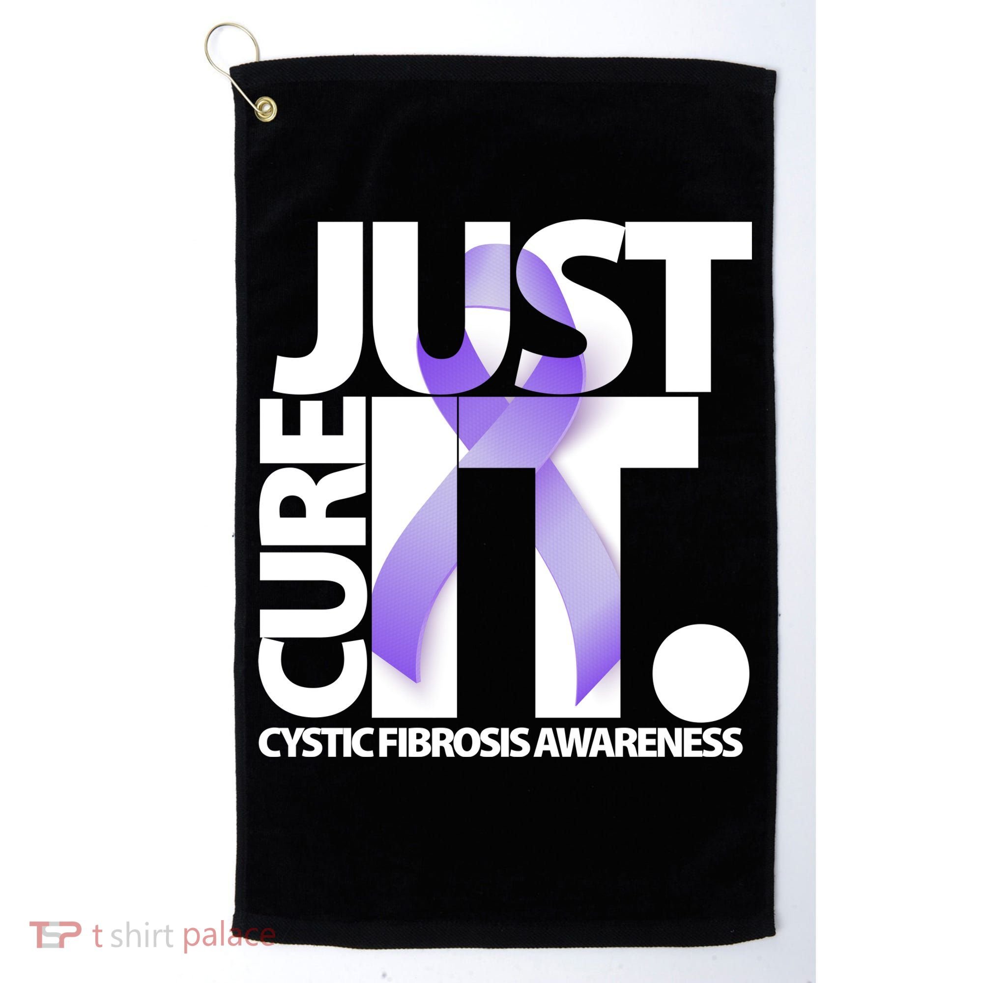 Just Cure it Cystic Fibrosis Golf Towel