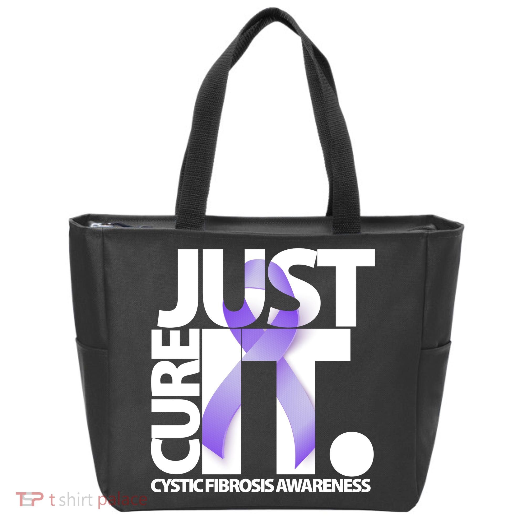 Just Cure it Cystic Fibrosis Tote Bag