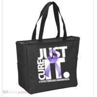 Just Cure it Cystic Fibrosis Tote Bag thumb 2