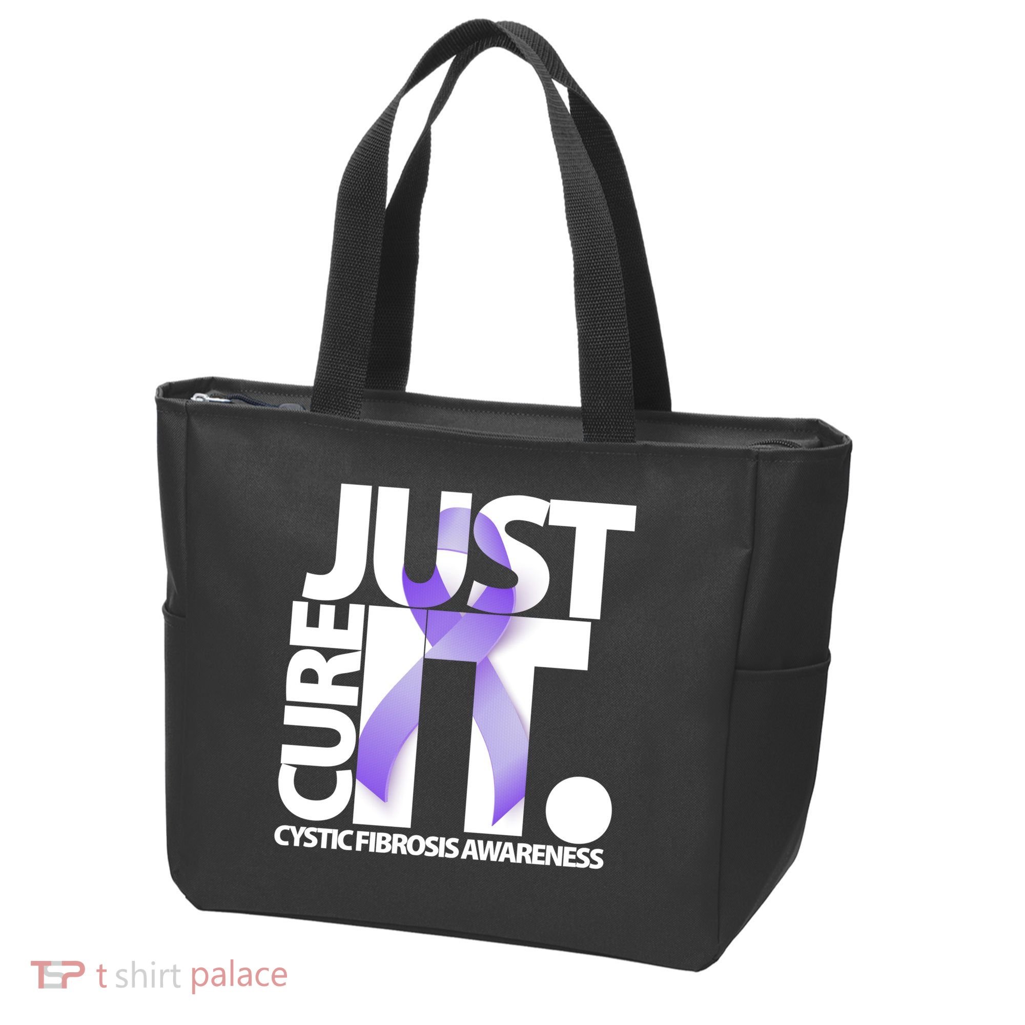 Just Cure it Cystic Fibrosis Tote Bag