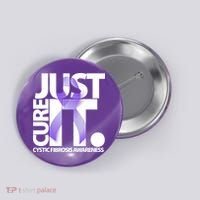 Just Cure it Cystic Fibrosis Button thumb 0