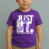 Just Cure it Cystic Fibrosis Toddler T-Shirt thumb 2