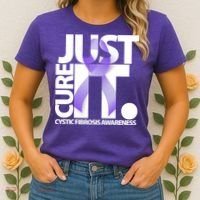 Just Cure it Cystic Fibrosis Women's T-Shirt thumb 2