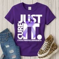 Just Cure it Cystic Fibrosis Women's T-Shirt thumb 3