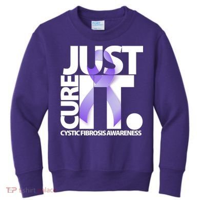 Just Cure it Cystic Fibrosis Kids Sweatshirt