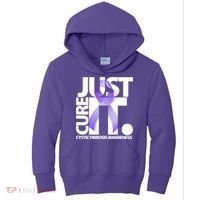 Just Cure it Cystic Fibrosis Kids Hoodie thumb 0