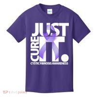 Just Cure it Cystic Fibrosis Kids T-Shirt thumb 0