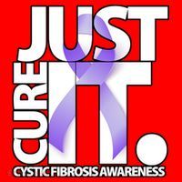 Just Cure it Cystic Fibrosis Santa Hat thumb 1