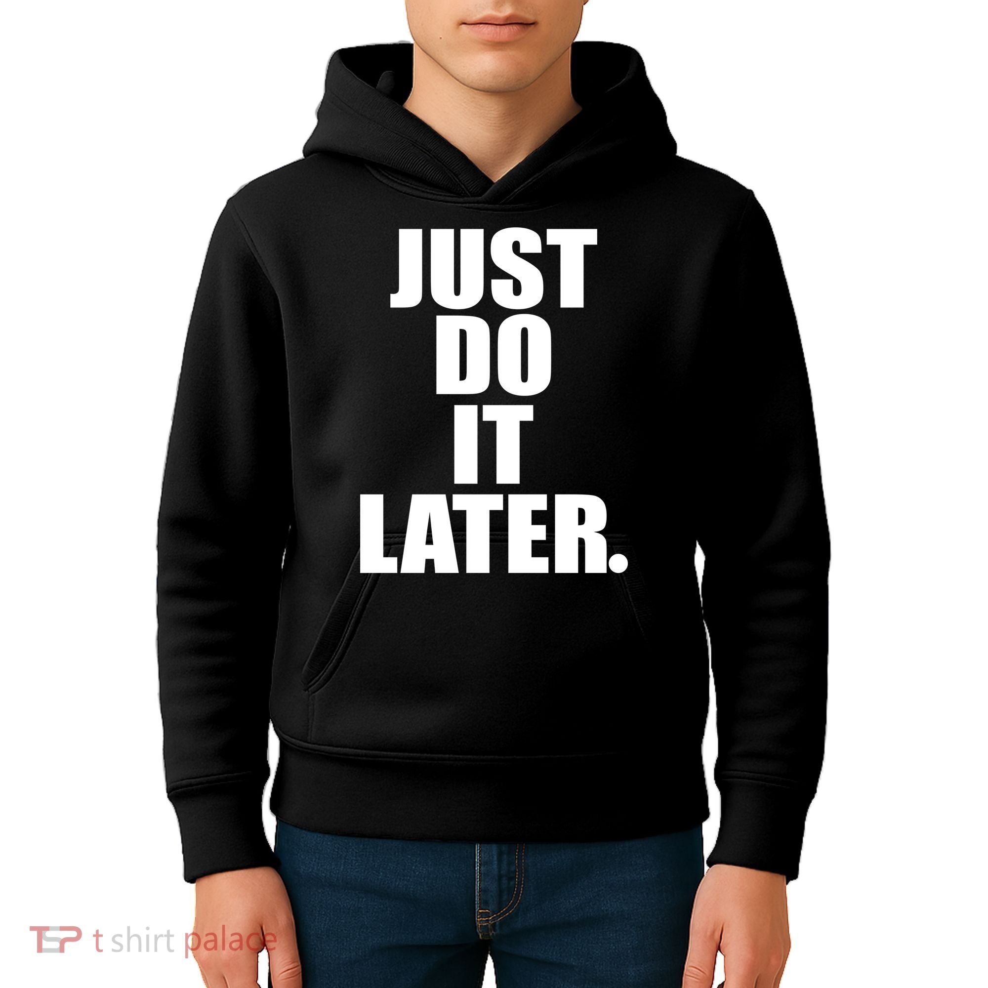 Just Do It Later Kids Hoodie
