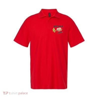 Just Do It Later Funny Lazy Sloth Polo