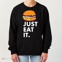 Just Eat It Hamburger Lover  Women's Sweatshirt thumb 0
