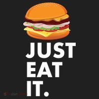 Just Eat It Hamburger Lover  Women's Sweatshirt thumb 2