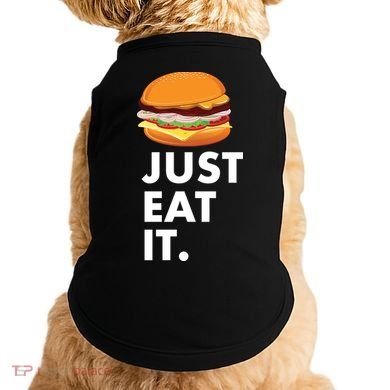 Just Eat It Hamburger Lover  Doggie Tank