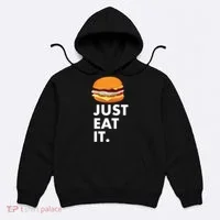 Just Eat It Hamburger Lover  Hoodie thumb 0
