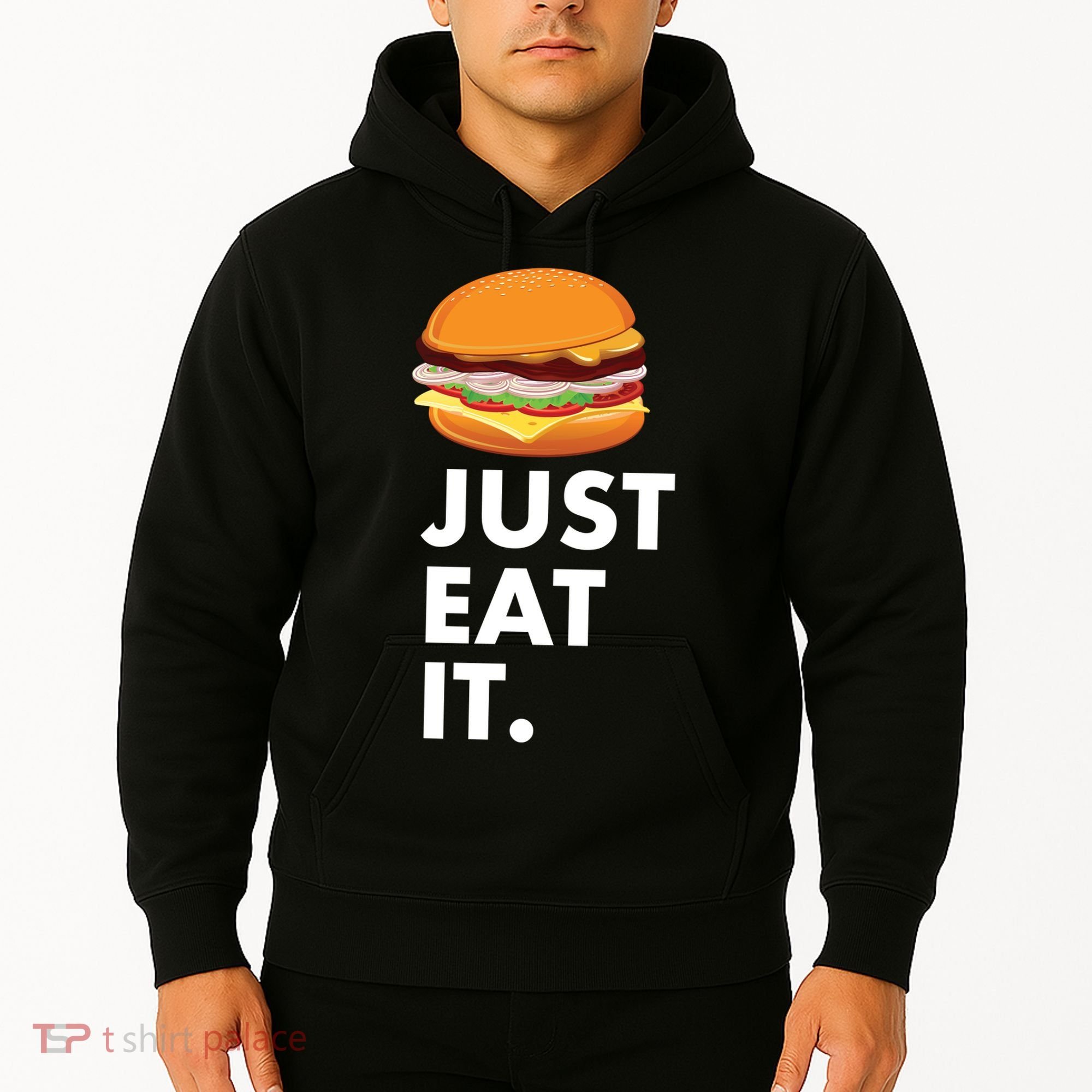 Just Eat It Hamburger Lover  Hoodie