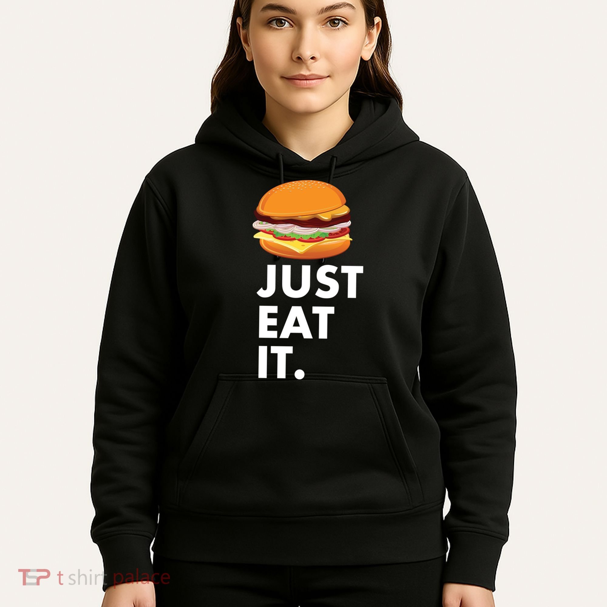 Just Eat It Hamburger Lover  Hoodie
