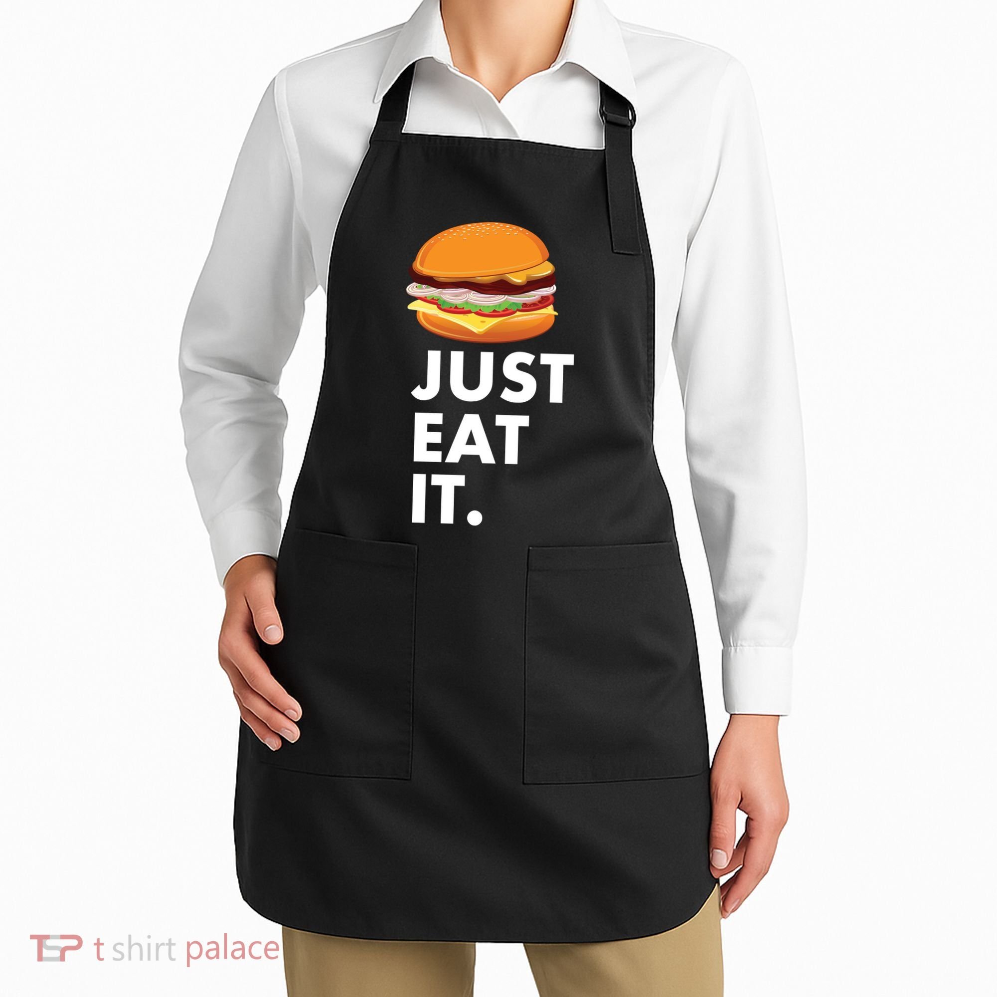 Just Eat It Hamburger Lover  Apron
