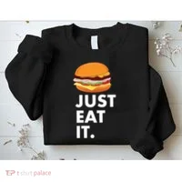 Just Eat It Hamburger Lover  Sweatshirt thumb 2