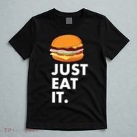 Just Eat It Hamburger Lover  T-Shirt thumb 5