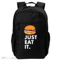 Just Eat It Hamburger Lover  Backpack thumb 0