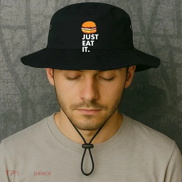 Just Eat It Hamburger Lover  Bucket Hat