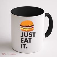 Just Eat It Hamburger Lover  Coffee Mug thumb 1