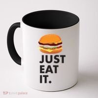 Just Eat It Hamburger Lover  Coffee Mug thumb 0