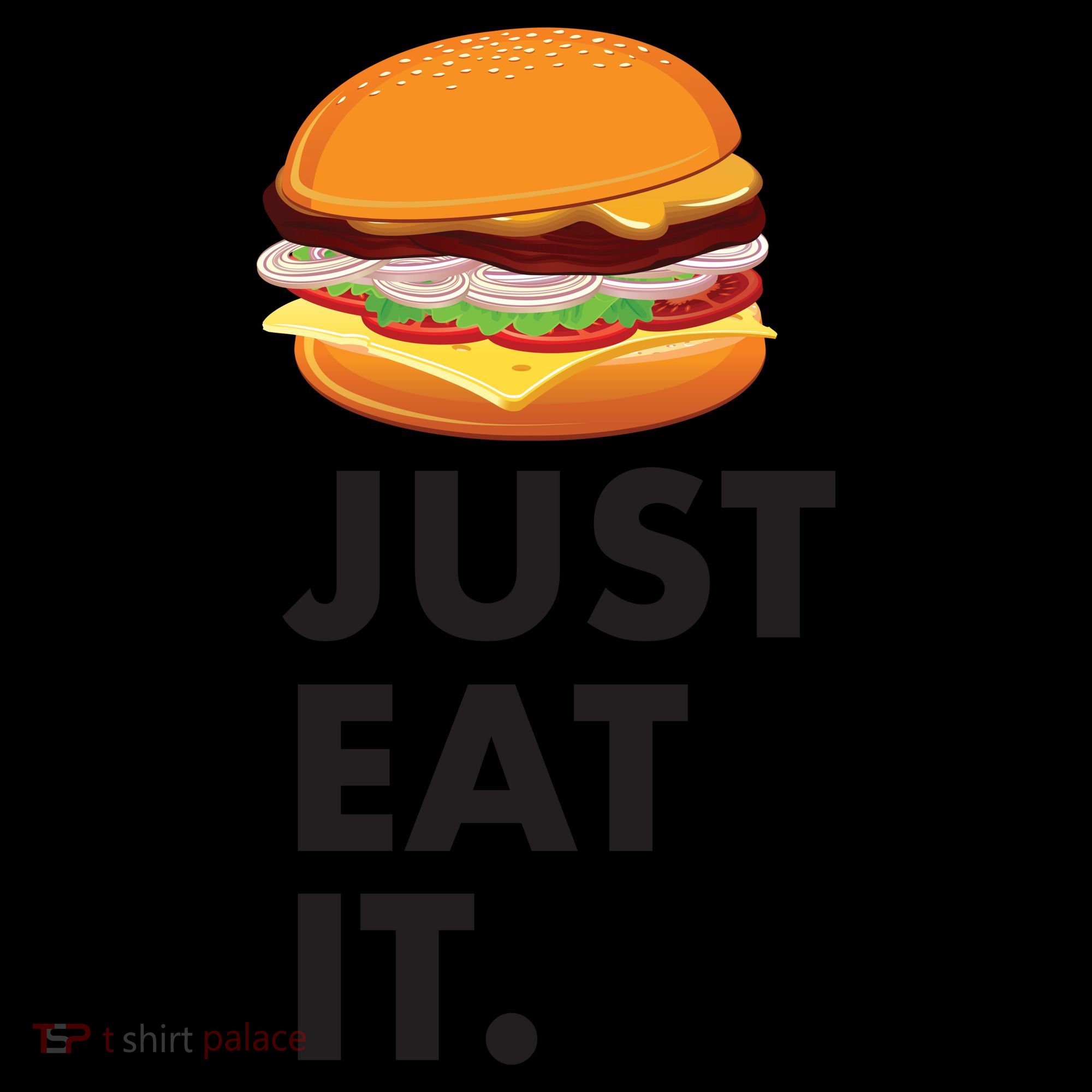 Just Eat It Hamburger Lover  Coffee Mug