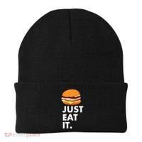 Just Eat It Hamburger Lover  Beanie thumb 0