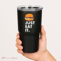 Just Eat It Hamburger Lover  Tumbler thumb 2