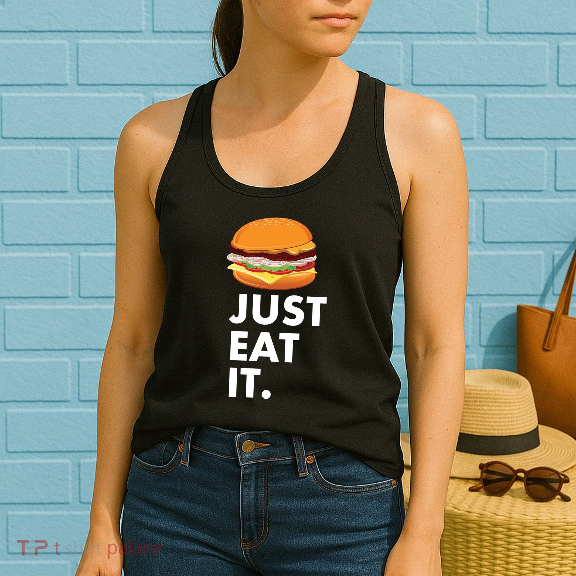Just Eat It Hamburger Lover  Women's Tank Top