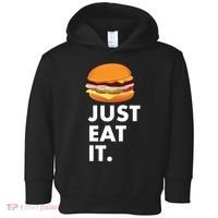 Just Eat It Hamburger Lover  Toddler Hoodie thumb 0