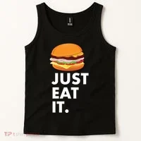 Just Eat It Hamburger Lover  Tank Top thumb 2