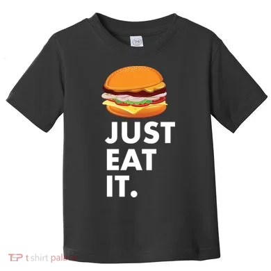 Just Eat It Hamburger Lover Toddler T-Shirt