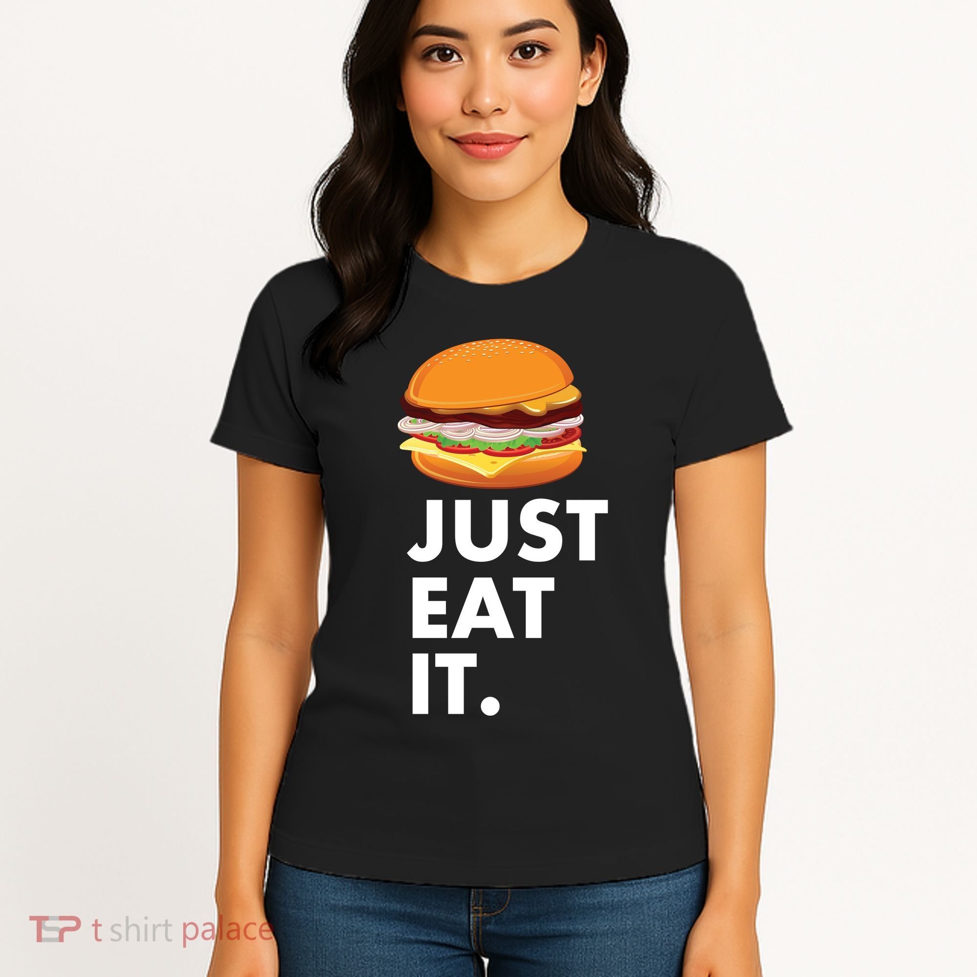 Just Eat It Hamburger Lover  Women's T-Shirt