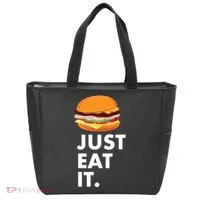 Just Eat It Hamburger Lover  Tote Bag thumb 0