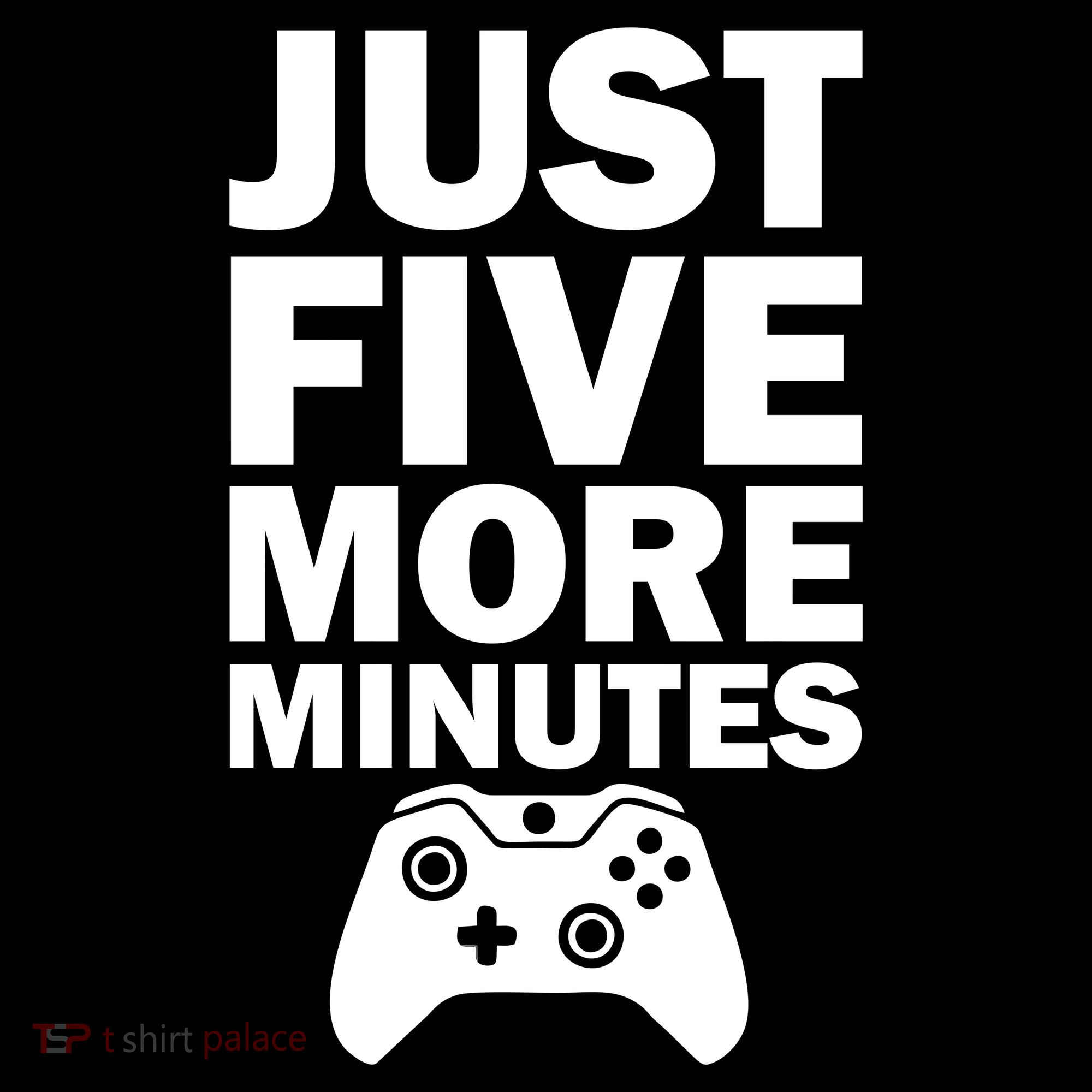 Just Five More Minutes Funny Video Game Doggie Tank