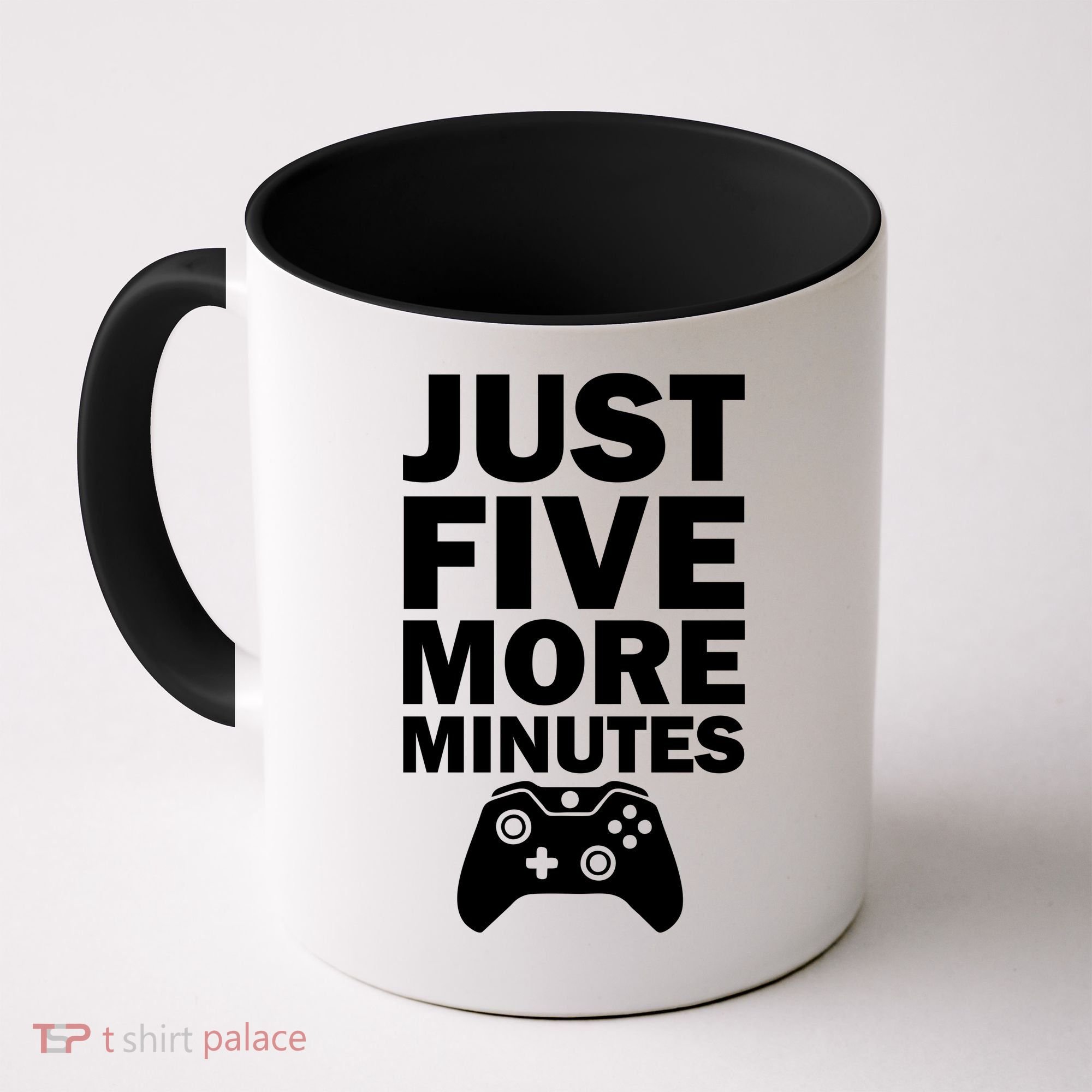 Just Five More Minutes Funny Video Game Coffee Mug