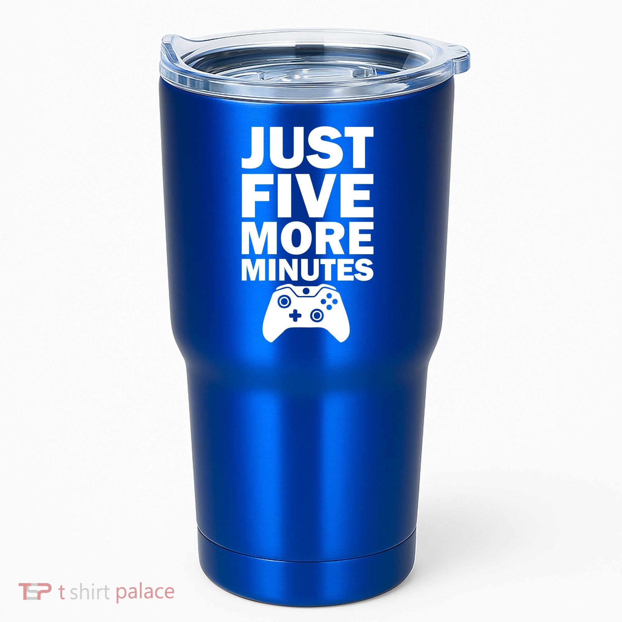 Just Five More Minutes Funny Video Game Tumbler